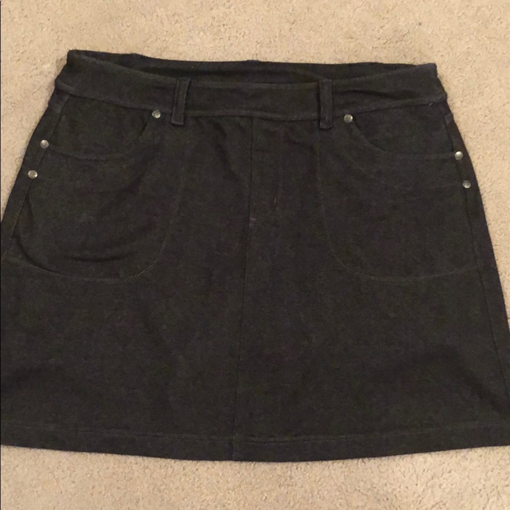 Athleta M Black Skort